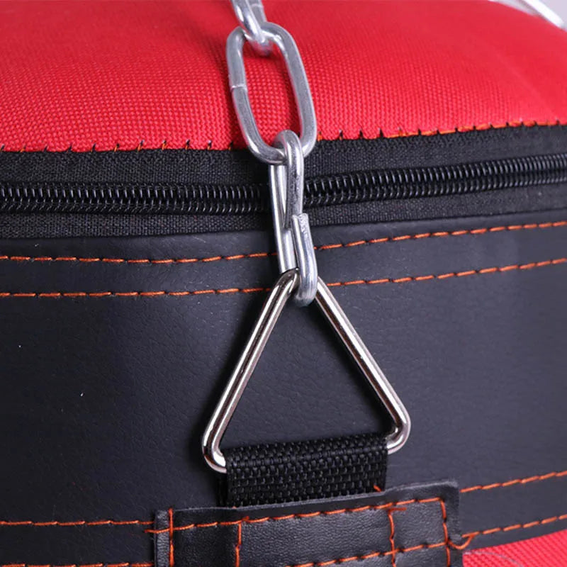 Schwerer Boxsack mit Deckenhaken und Stahlkette für Fitnesstraining, MMA, Kickboxen, Muay Thai, Karate und Taekwondo