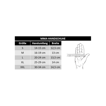MMA Handschuhe AGILE - LEDER