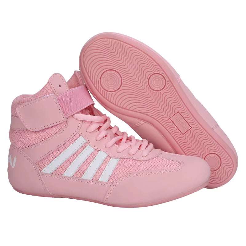 Training Wrestling Shoes Men Female Fitness Boxing Shoes Mesh Breathable Boxing Shoes Men High Quality Wrestling Shoes