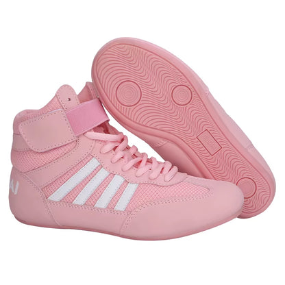 Training Wrestling Shoes Men Female Fitness Boxing Shoes Mesh Breathable Boxing Shoes Men High Quality Wrestling Shoes