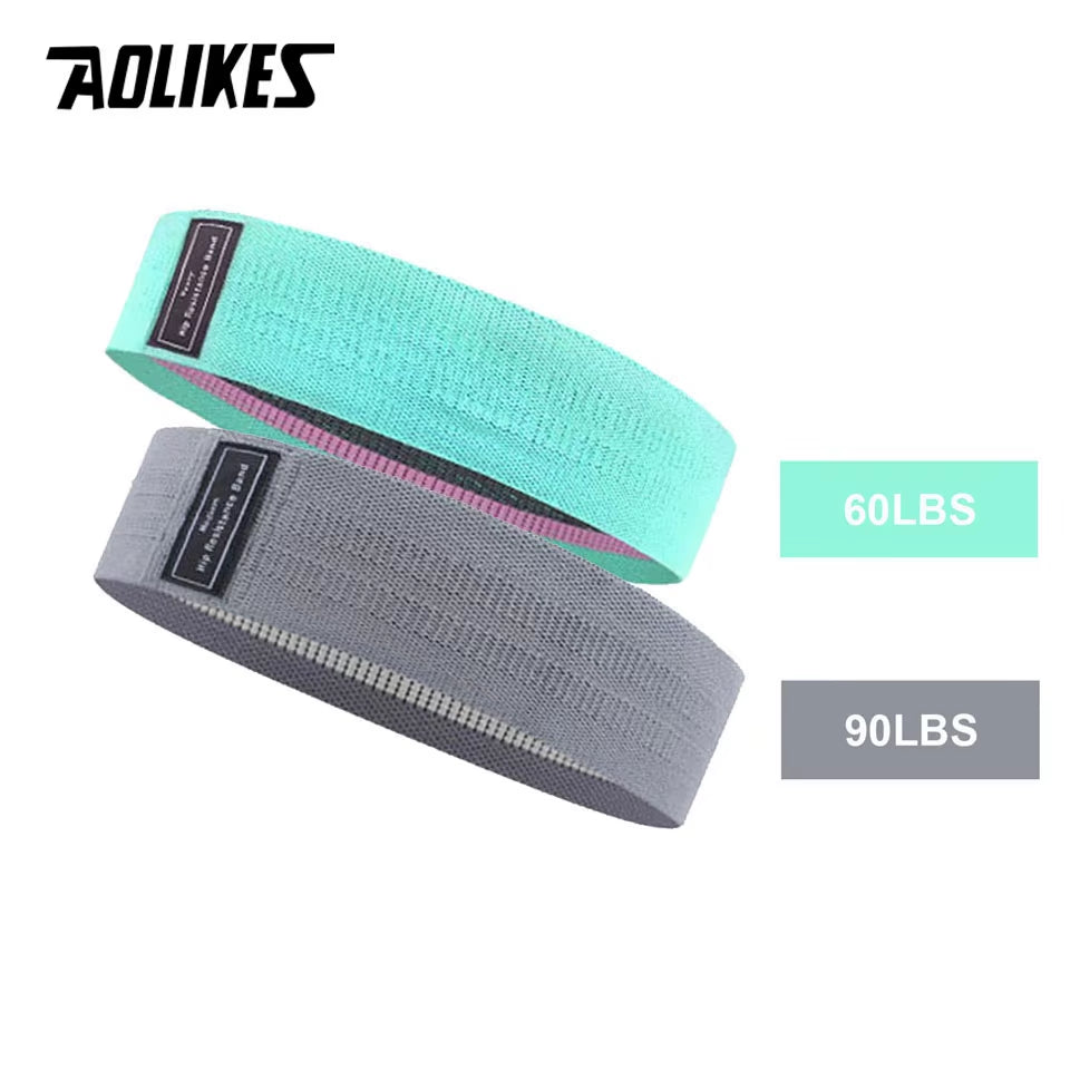 Fitness Rubber Band Elastic Yoga Resistance Bands Set Hip Circle Expander Bands Gym Fitness Booty Band Home Workout